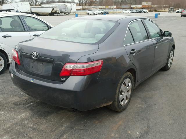 4T1BE46K57U118098 - 2007 TOYOTA CAMRY NEW GRAY photo 4