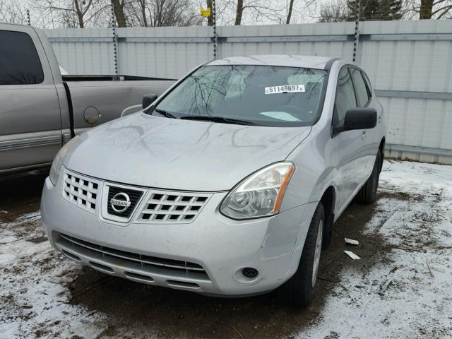 JN8AS58T79W327178 - 2009 NISSAN ROGUE S SILVER photo 2