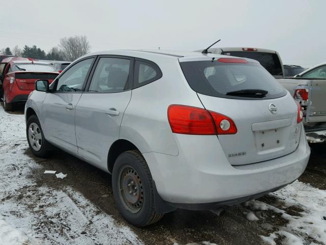 JN8AS58T79W327178 - 2009 NISSAN ROGUE S SILVER photo 3