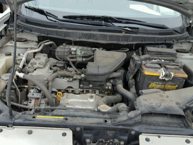 JN8AS58T79W327178 - 2009 NISSAN ROGUE S SILVER photo 7