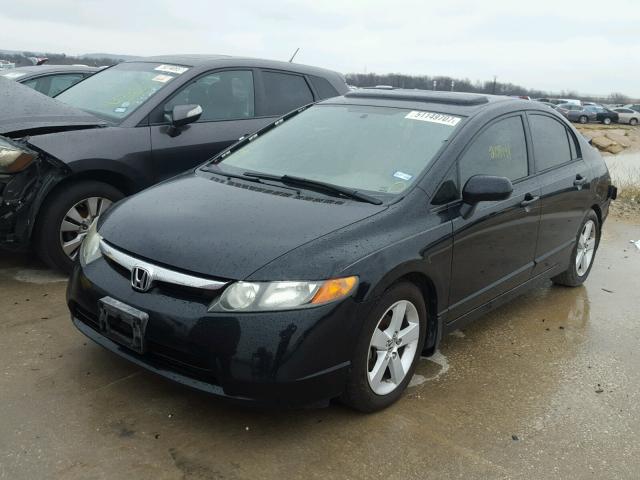 1HGFA16806L146238 - 2006 HONDA CIVIC EX 黑色 照片 2