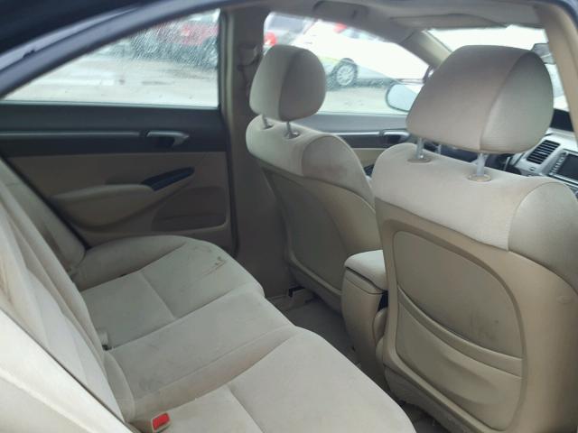 1HGFA16806L146238 - 2006 HONDA CIVIC EX 黑色 照片 6