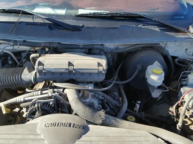 3B7HC13Z31G770913 - 2001 DODGE RAM 1500 GRAY photo 7