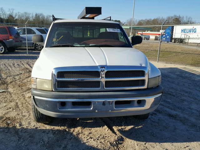 3B7HC13Z31G770913 - 2001 DODGE RAM 1500 GRAY photo 9