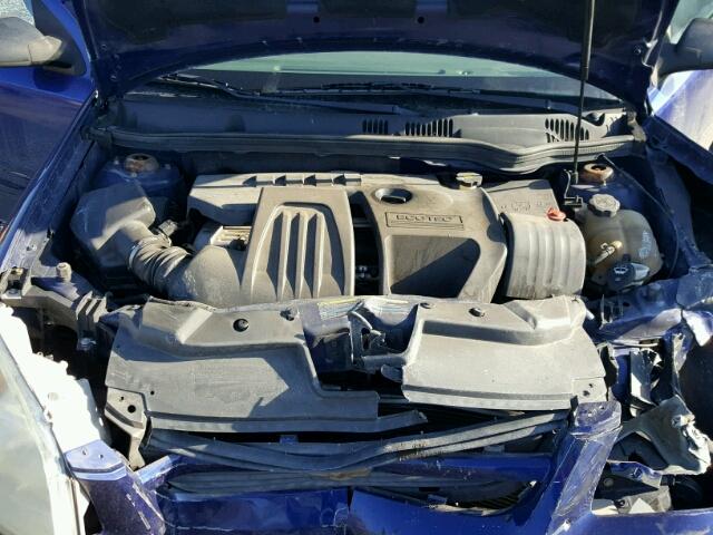 1G1AK55F767882415 - 2006 CHEVROLET COBALT LS BLUE photo 7