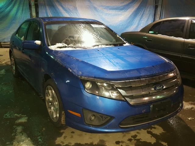 3FAHP0HA3BR183219 - 2011 FORD FUSION SE BLUE photo 1