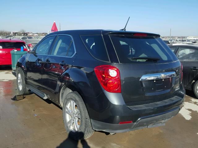 2GNALBEK3D6281314 - 2013 CHEVROLET EQUINOX LS CHARCOAL photo 3