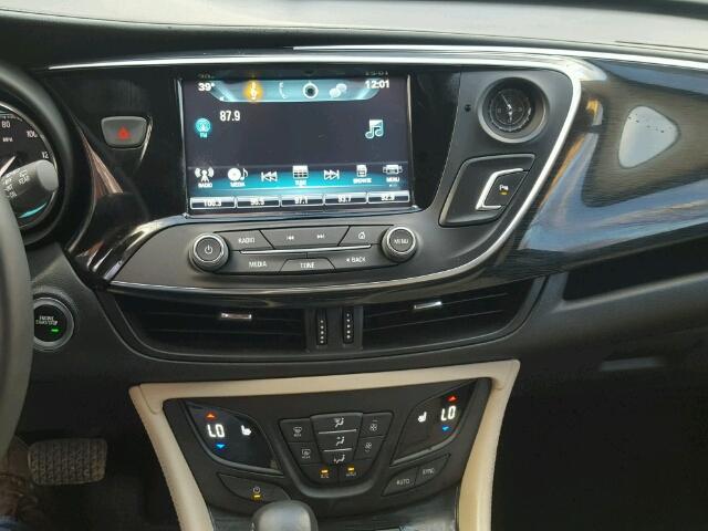 LRBFXASA4HD003262 - 2017 BUICK ENVISION P BROWN photo 9