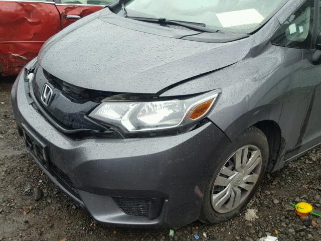 JHMGK5H57GS013167 - 2016 HONDA FIT LX Gri fotoğraf 9