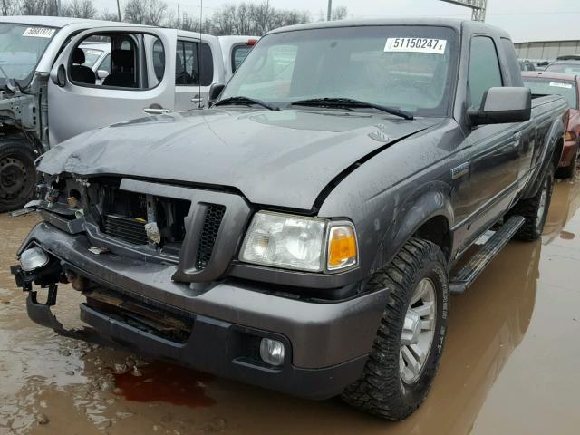 1FTZR45E47PA42181 - 2007 FORD RANGER SUP GRAY photo 2