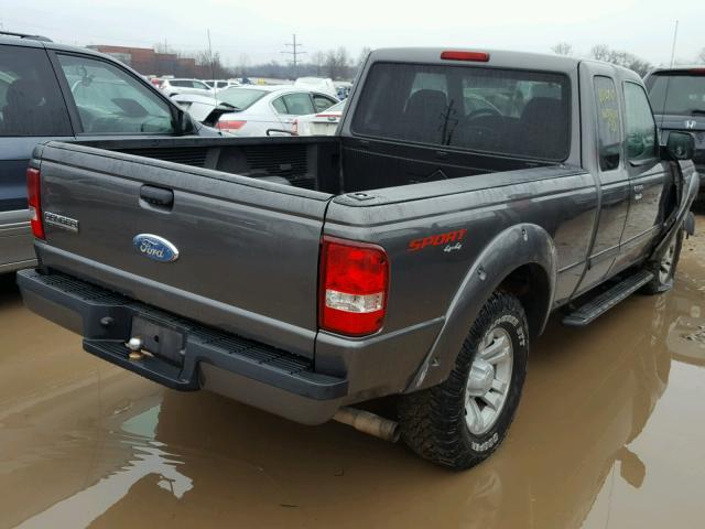 1FTZR45E47PA42181 - 2007 FORD RANGER SUP GRAY photo 4