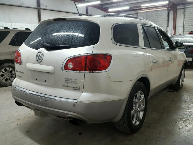 5GAER23D19J111882 - 2009 BUICK ENCLAVE CX WHITE photo 4