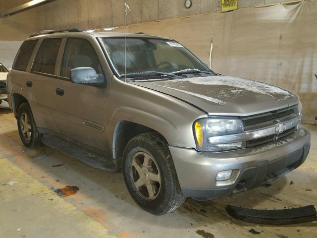 1GNDT13SX32374739 - 2003 CHEVROLET TRAILBLAZE TAN photo 1