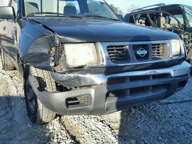 1N6DD21S6XC313450 - 1999 NISSAN FRONTIER X BLACK photo 9