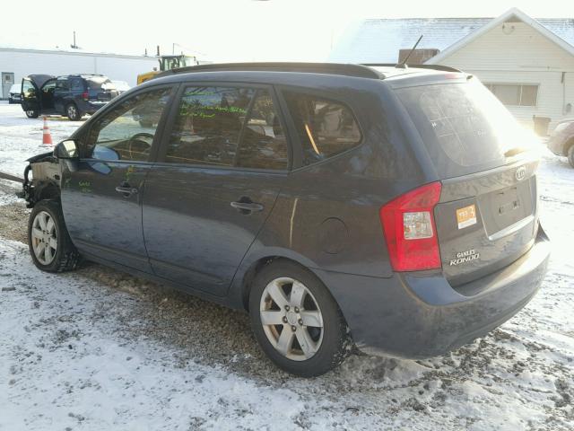 KNAFG526687197695 - 2008 KIA RONDO LX GRAY photo 3