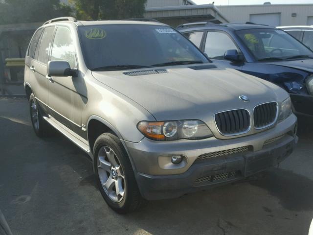 5UXFA13544LU29049 - 2004 BMW X5 3.0I TAN photo 1