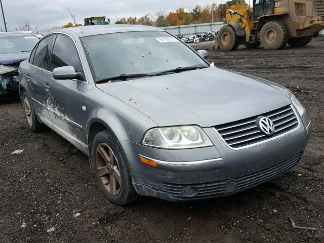 WVWRH63B04P104730 - 2004 VOLKSWAGEN PASSAT GLX GRAY photo 1