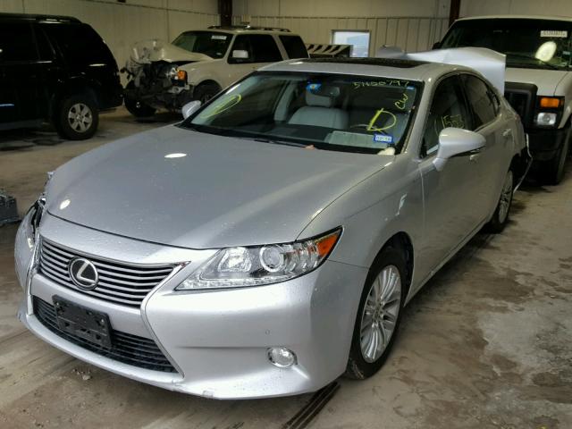 JTHBK1GG9E2093784 - 2014 LEXUS ES 350 WHITE photo 2