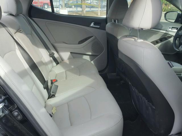 5XXGN4A71FG419629 - 2015 KIA OPTIMA EX BLACK photo 6