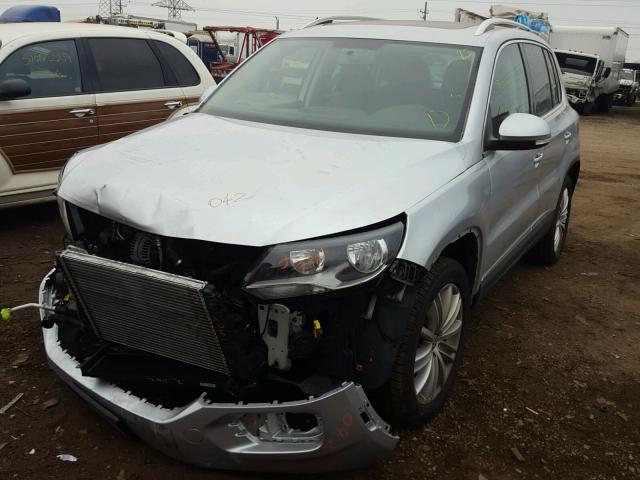 WVGBV7AX3DW556428 - 2013 VOLKSWAGEN TIGUAN S SILVER photo 2