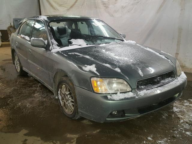 4S3BE635437213940 - 2003 SUBARU LEGACY L GREEN photo 1