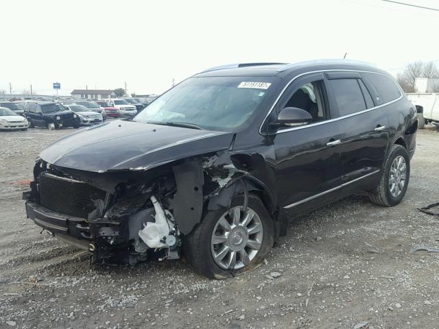 5GAKRBKD4EJ161173 - 2014 BUICK ENCLAVE შავი ფოტო 2