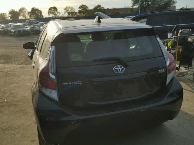 JTDKDTB37F1583255 - 2015 TOYOTA PRIUS C BLACK photo 3