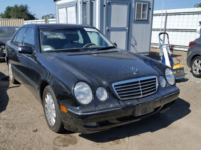 WDBJF65J21B314132 - 2001 MERCEDES-BENZ E 320 BLACK photo 1