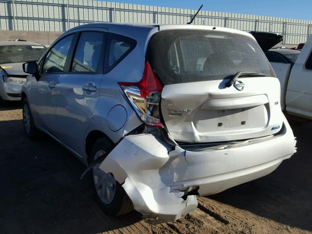 3N1CE2CP8FL352809 - 2015 NISSAN VERSA NOTE SILVER photo 3