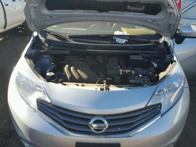 3N1CE2CP8FL352809 - 2015 NISSAN VERSA NOTE SILVER photo 7