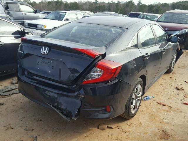 19XFC2F53GE015772 - 2016 HONDA CIVIC LX BLACK photo 4