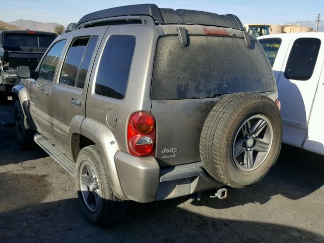 1J4GL38K73W613760 - 2003 JEEP LIBERTY RE BROWN photo 3