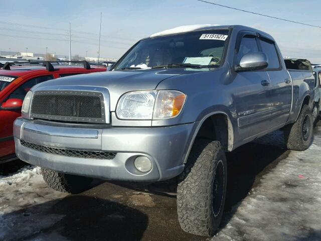 5TBDT44156S530613 - 2006 TOYOTA TUNDRA DOU SILVER photo 2