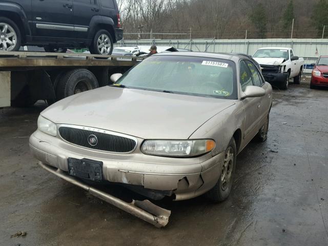 2G4WY55JX11171731 - 2001 BUICK CENTURY LI TAN photo 2