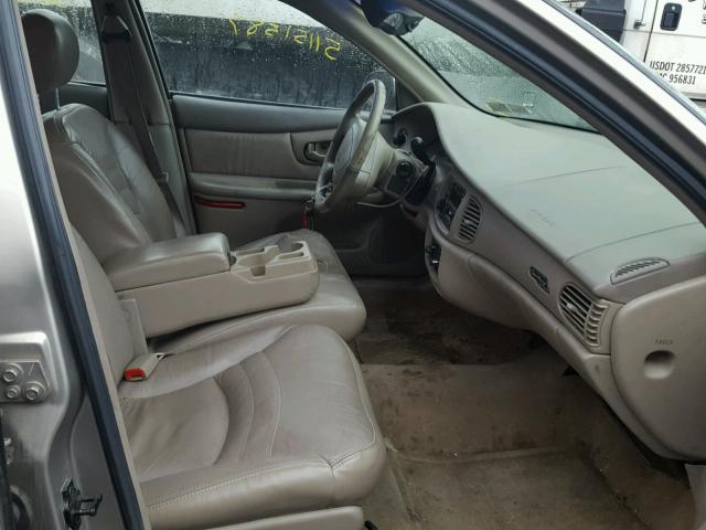 2G4WY55JX11171731 - 2001 BUICK CENTURY LI TAN photo 5