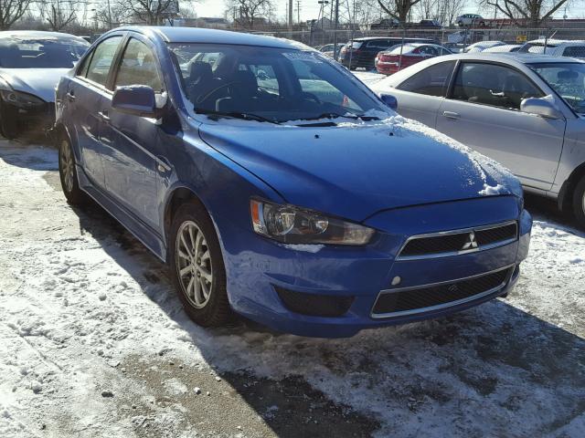 JA32V2FW6CU005619 - 2012 MITSUBISHI LANCER SE BLUE photo 1