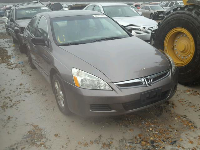 1HGCM56887A205146 - 2007 HONDA ACCORD EX TAN photo 1