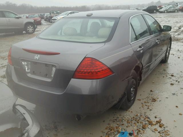 1HGCM56887A205146 - 2007 HONDA ACCORD EX TAN photo 4