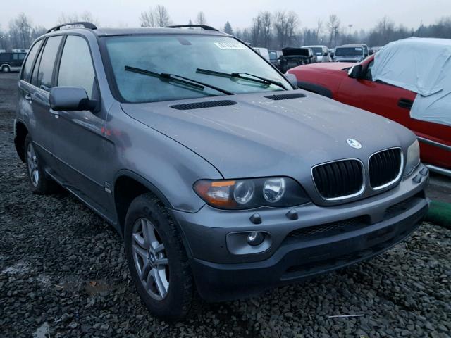 5UXFA13564LU30090 - 2004 BMW X5 3.0I CHARCOAL photo 1