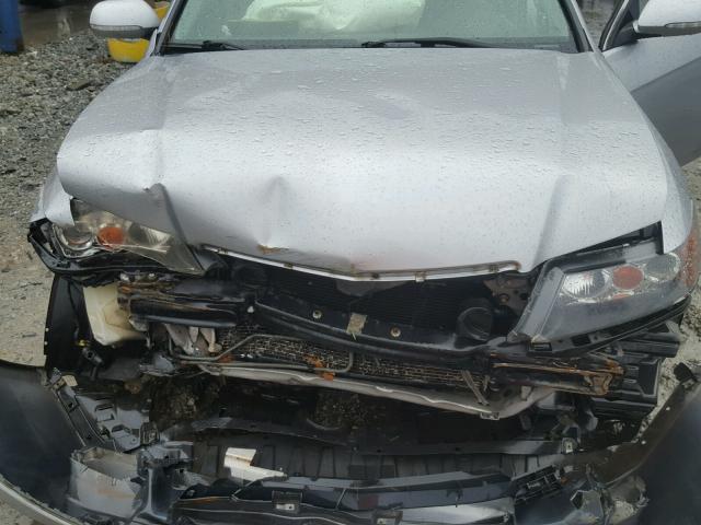 JH4CL96845C029222 - 2005 ACURA TSX SILVER photo 7