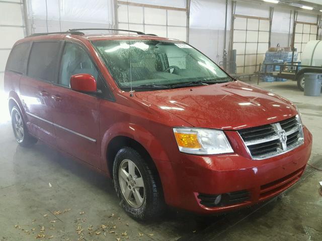 2D8HN54X59R523561 - 2009 DODGE GRAND CARA MAROON photo 1