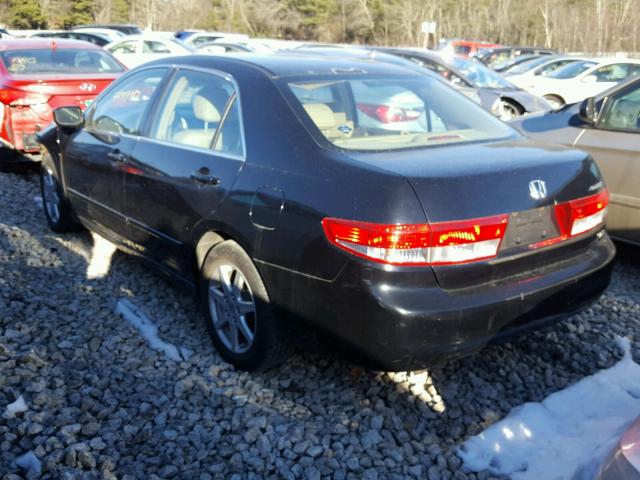 1HGCM66533A101668 - 2003 HONDA ACCORD EX BLACK photo 2