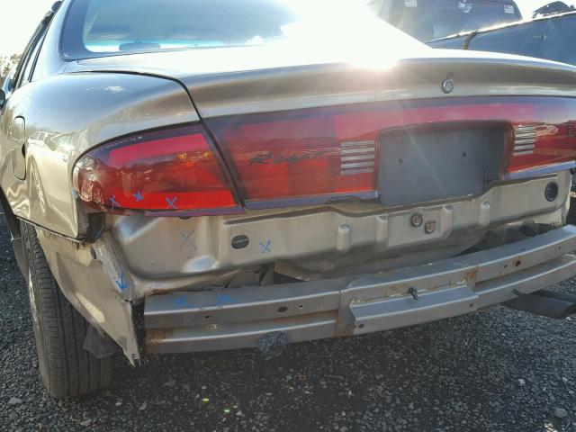 2G4WB52K631280866 - 2003 BUICK REGAL LS BEIGE photo 9