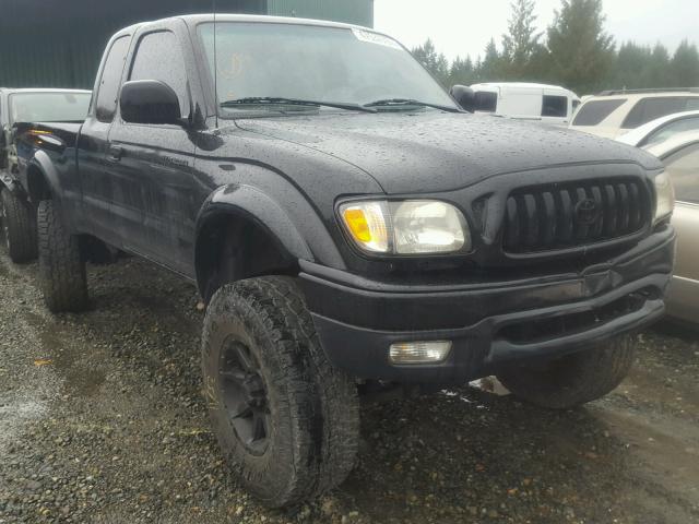 5TEWN72N24Z417252 - 2004 TOYOTA TACOMA XTR BLACK photo 1