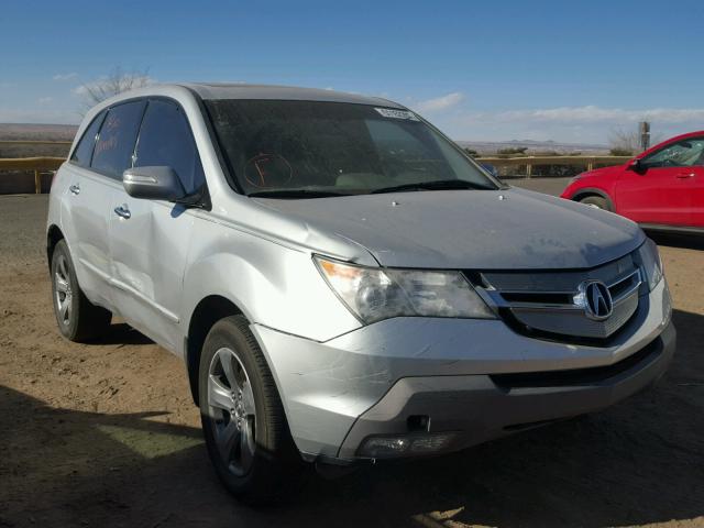 2HNYD28547H538333 - 2007 ACURA MDX SPORT SILVER photo 1