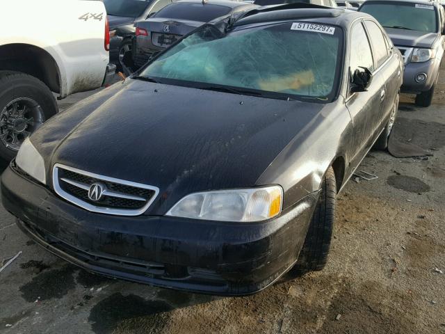 19UUA5671YA040188 - 2000 ACURA 3.2TL BLACK photo 2