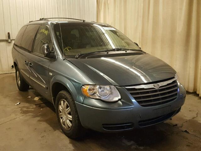 2A4GP54L47R184929 - 2007 CHRYSLER TOWN & COU BLUE photo 1