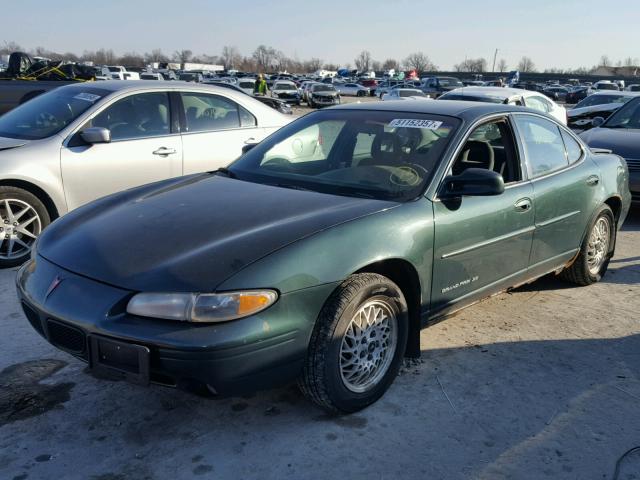 1G2WJ52M9XF310051 - 1999 PONTIAC GRAND PRIX GREEN photo 2