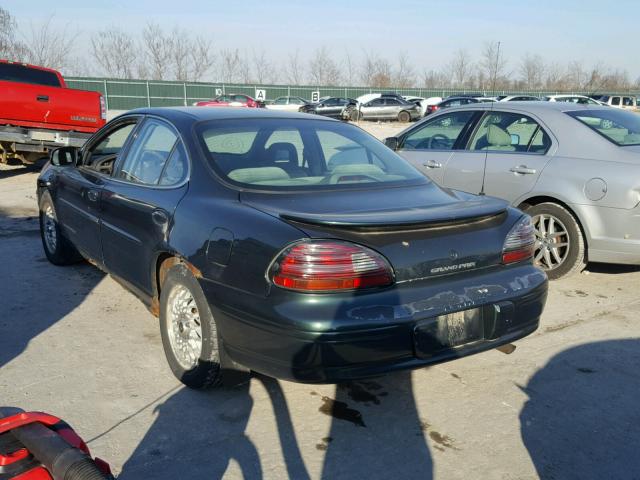 1G2WJ52M9XF310051 - 1999 PONTIAC GRAND PRIX GREEN photo 3