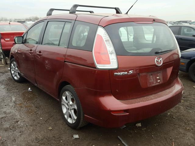 JM1CR29L090352231 - 2009 MAZDA 5 RED photo 3